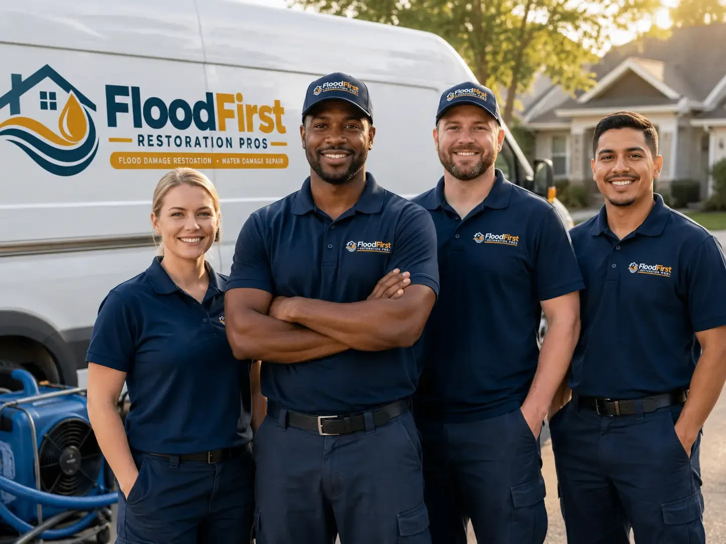 Flood Damage Restoration company in Fraser, MI